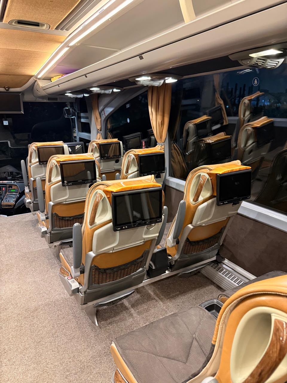 Seat-back screens