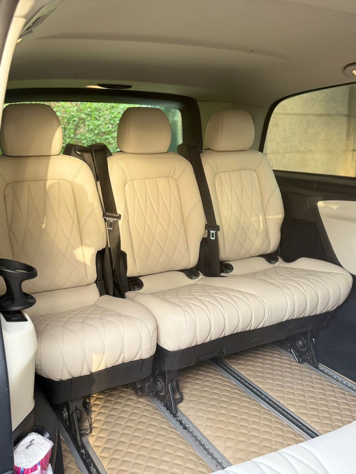 Beige seats